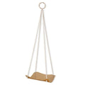 Plant Hanger made with Vegan Leather and Rope