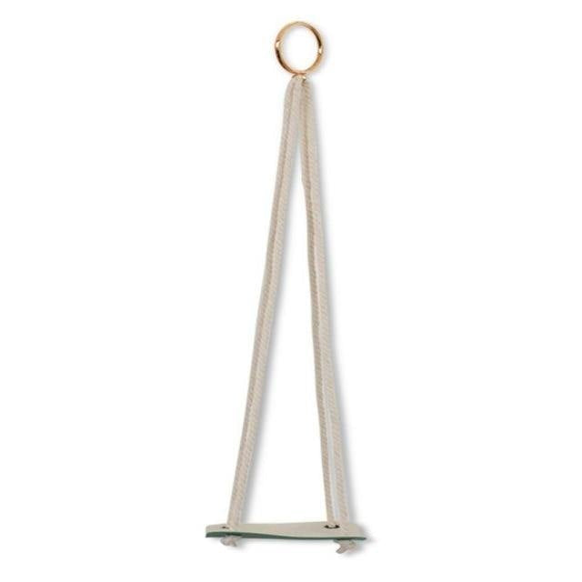 Plant Hanger made with Vegan Leather and Rope