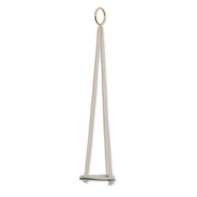 Plant Hanger made with Vegan Leather and Rope